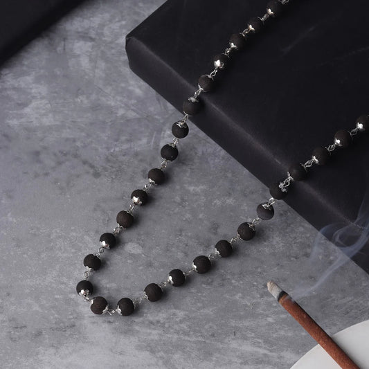 Ebony Wood Karungali Mala